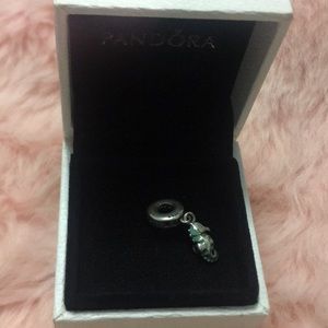 SOLD Authentic Pandora Tropical Seahorse Charm